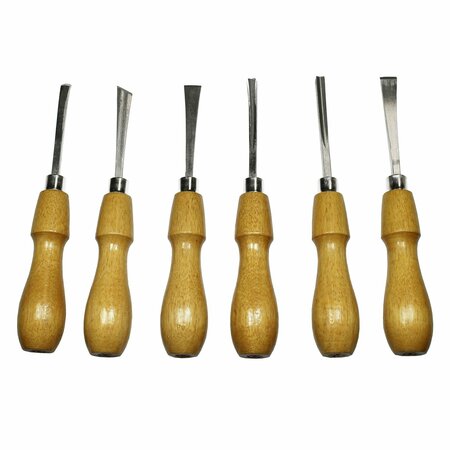 EXCEL BLADES Deluxe Woodcarving Chisel Tool Set 56009IND